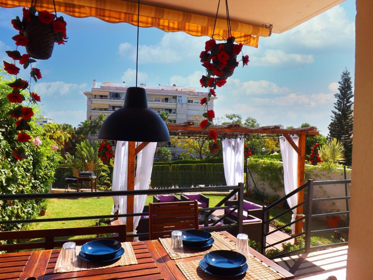 Casa Familiar Para 10 Con Jardin, Bbq, Terraza, Piscina Y Playa Cerca Benalmádena Extérieur photo
